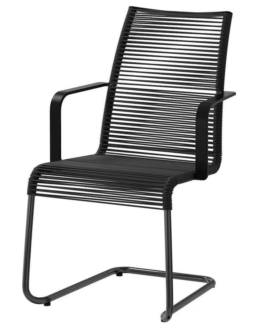 Silla de exterior con reposabrazos VÄSMAN