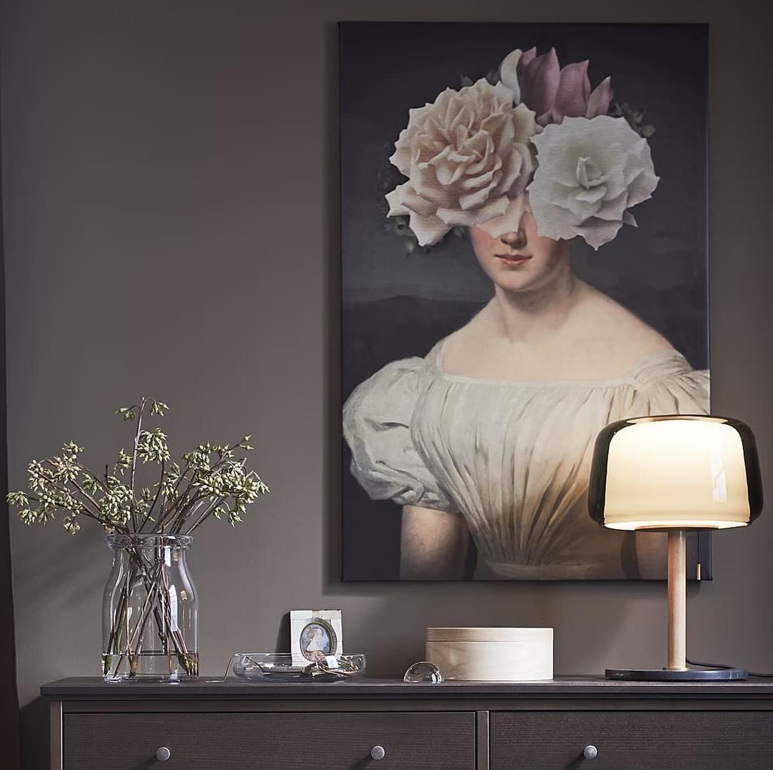 Lámpara de mesa modelo EVEDAL de Ikea