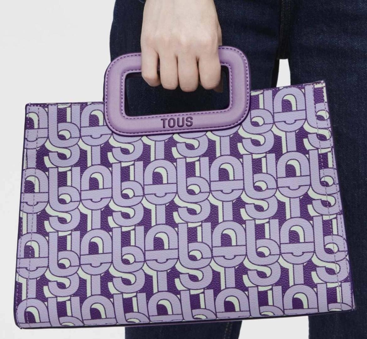 Shopper mediano Amaya malva TOUS MANIFESTO