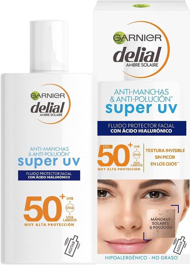 Fluido protección solar facial Delial