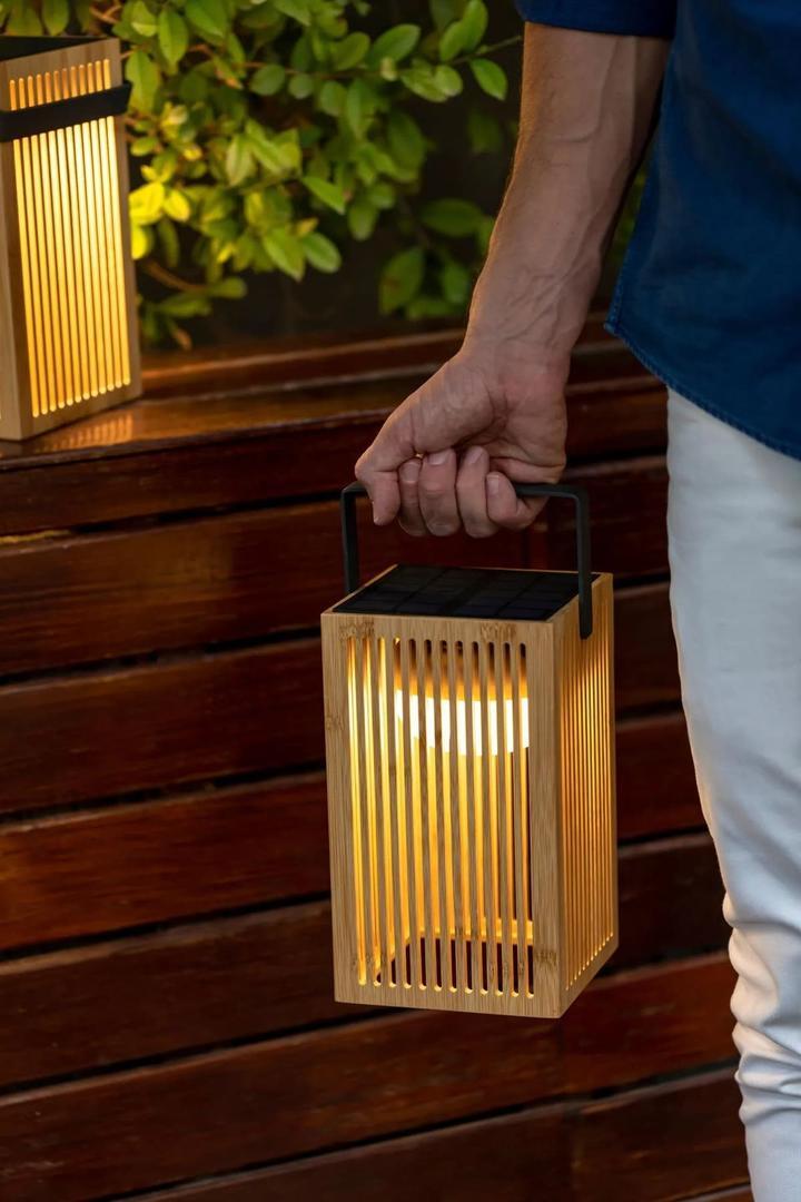 Lámpara de sobremesa con carga solar Okinawa