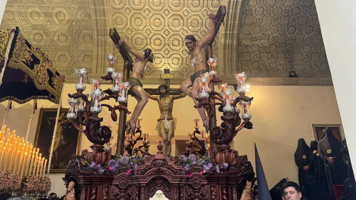 Paso de misterio de la Hermandad del Perdón | Cristo García