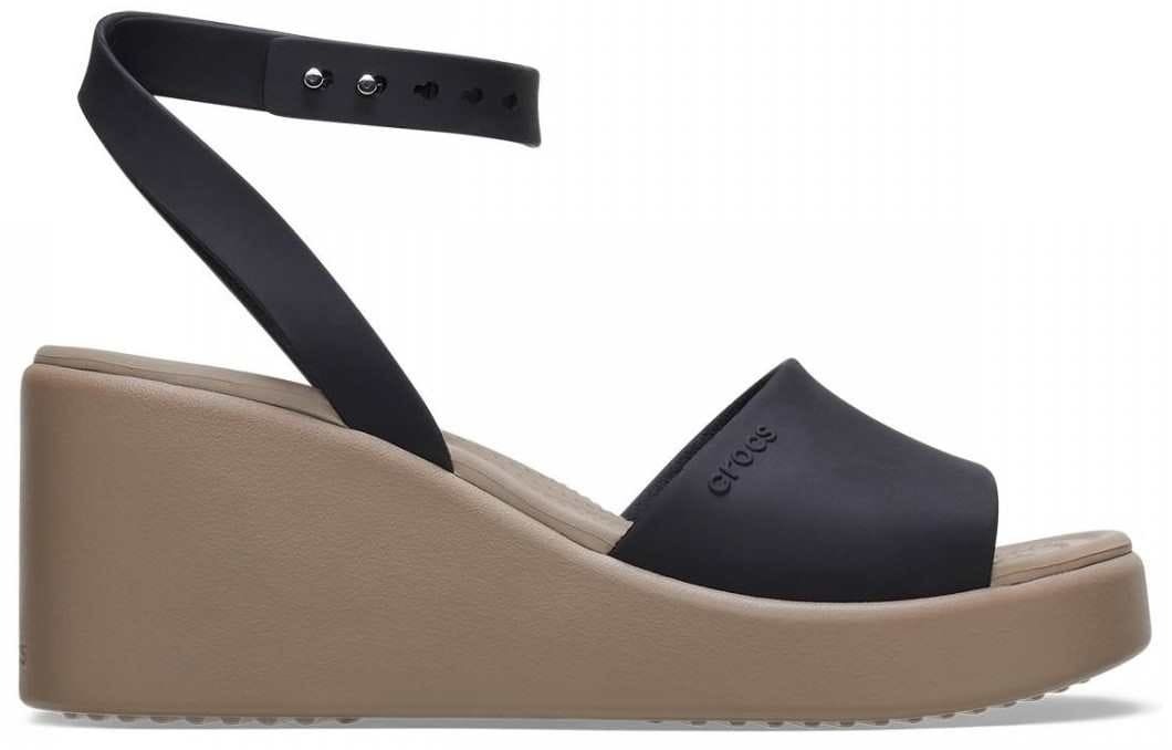 Sandalias con cuña de mujer Brooklyn Strap W de Croc
