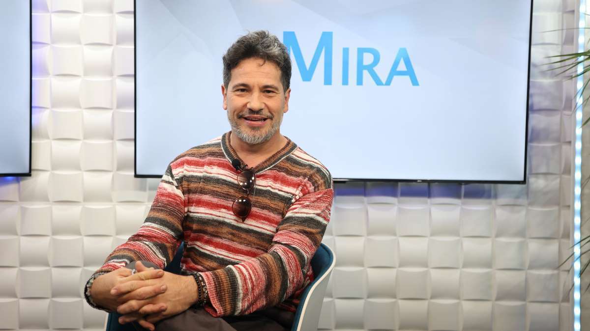 David DeMaría en el plató de MIRA TV | Cristo García