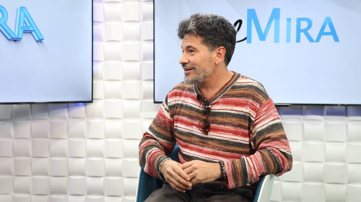David DeMaría en el plató de MIRA TV | Cristo García