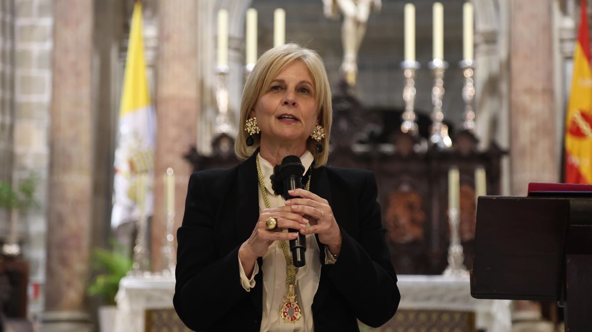 María José García-Pelayo en la Santa Iglesia Catedral | Cristo García