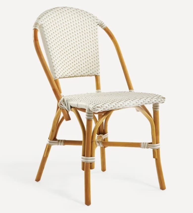 La silla de comedor de jardín apilable Siros de El Corte Inglés