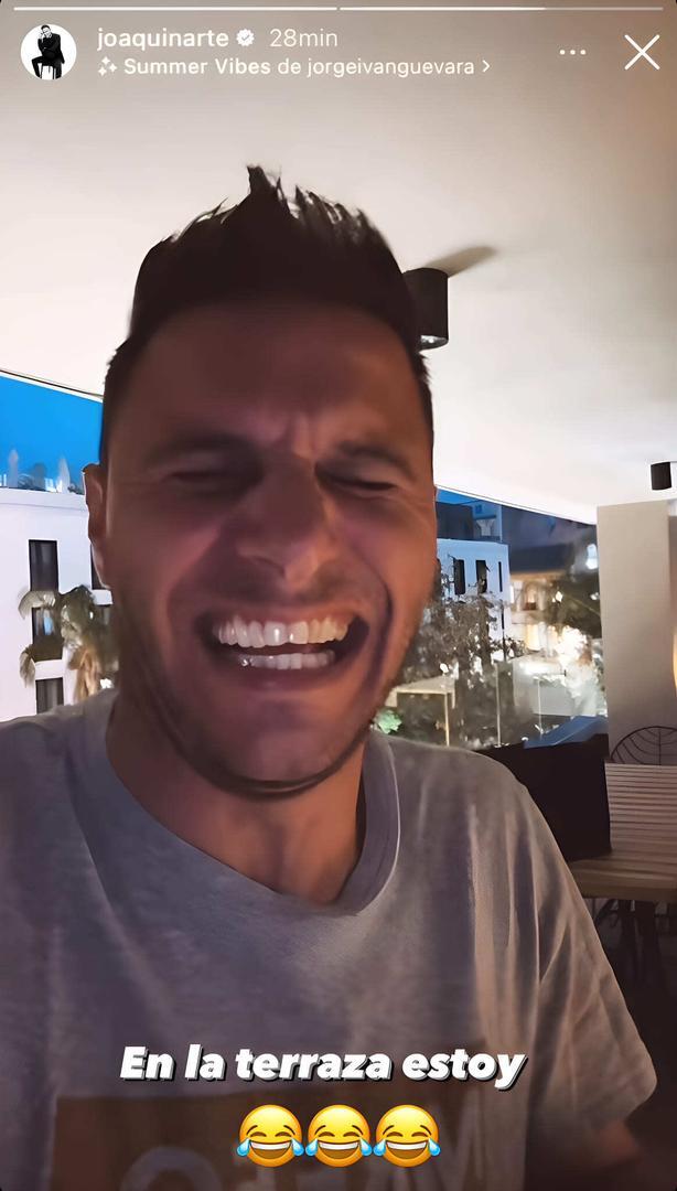 Joaquín Sánchez disfruta de la Semana Santa en su ático del centro de Sevilla