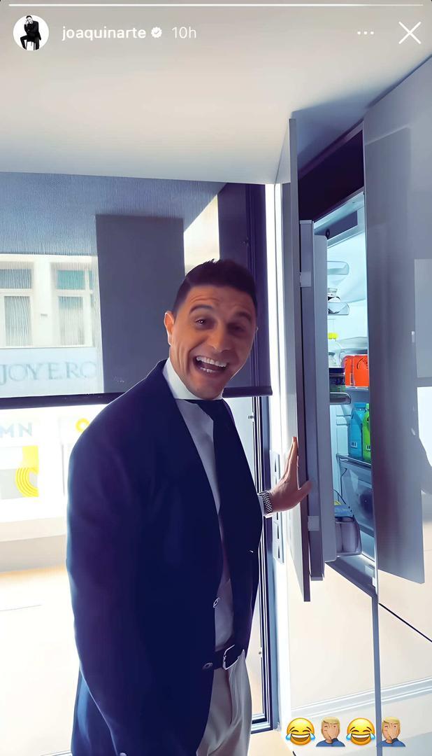 Joaquín Sánchez disfruta de la Semana Santa en su ático del centro de Sevilla