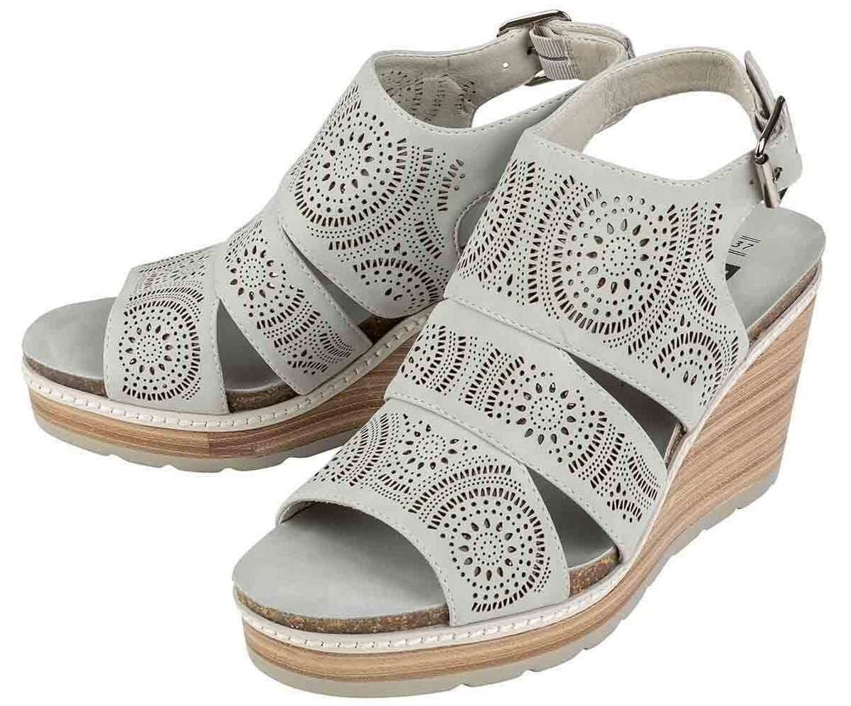 Refresh Sandalias de cuña para mujer de Lidl