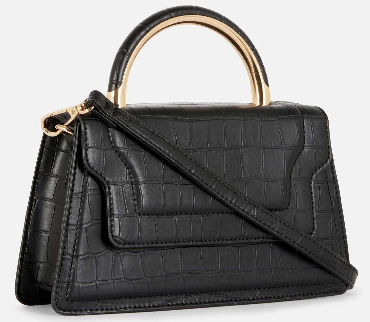 Bandolera Con Asa Superior De Cocodrilo Sintético de Primark