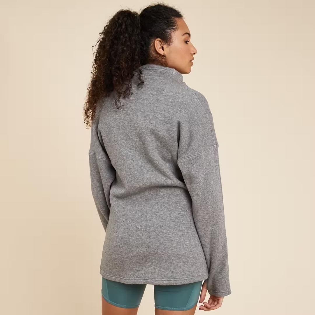 La sudadera de yoga unisex de color gris cálido de Kimjaly en Decathlon