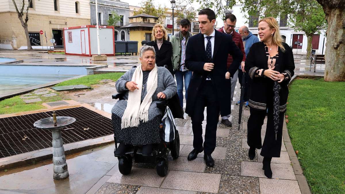 Visita a zona para personas con movilidad reducida