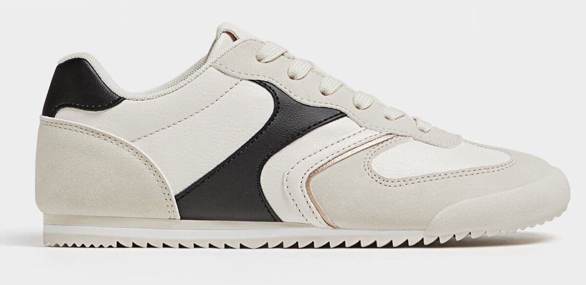 Zapatillas casuales de corte retro