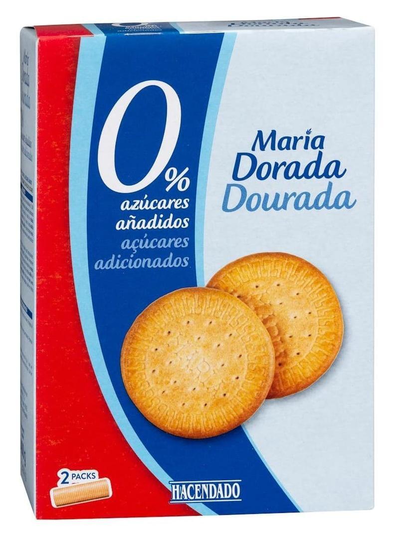 Galletas María dorada 0 azúcares añadidos