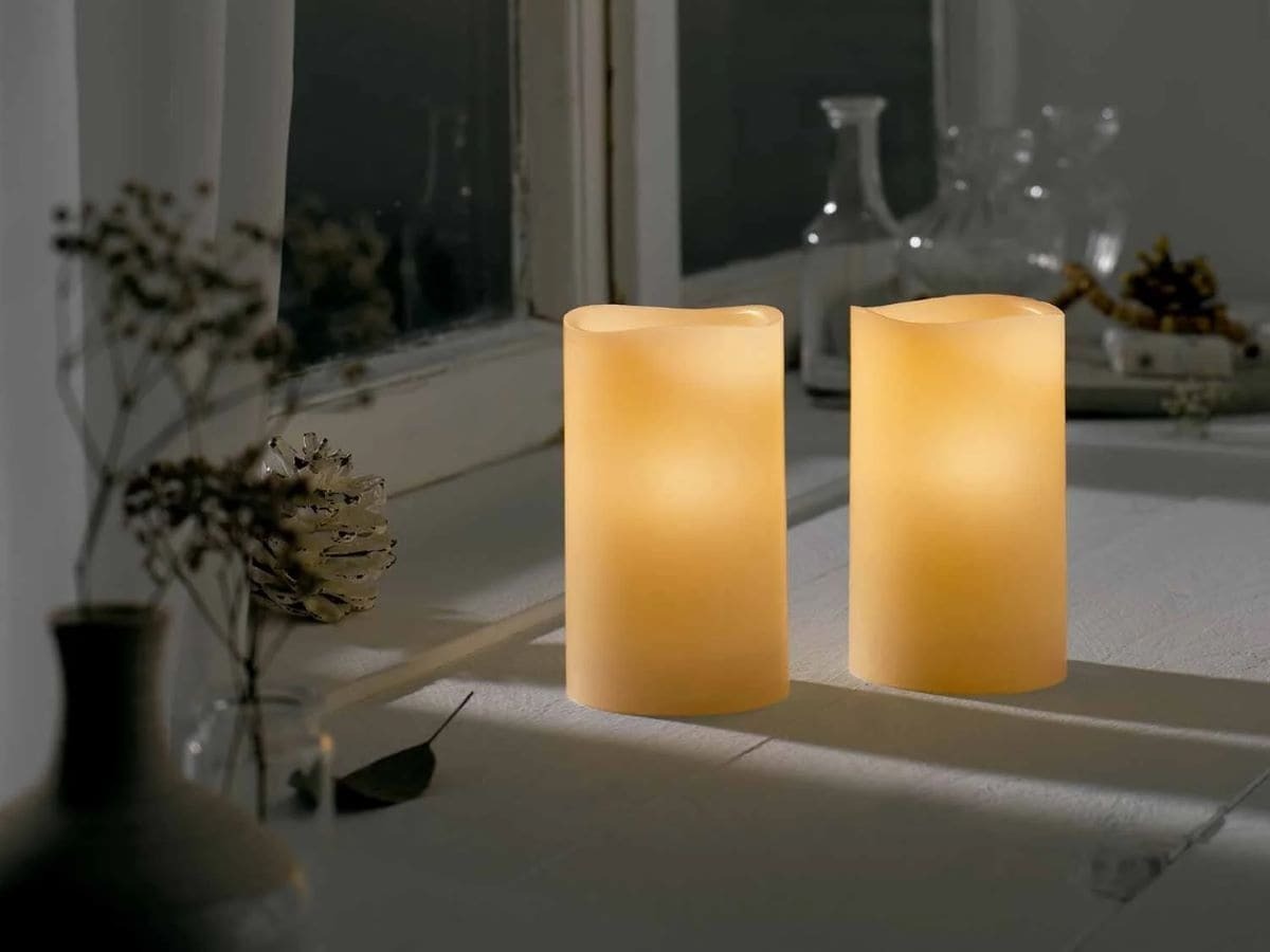 Pack de velas LED de cera