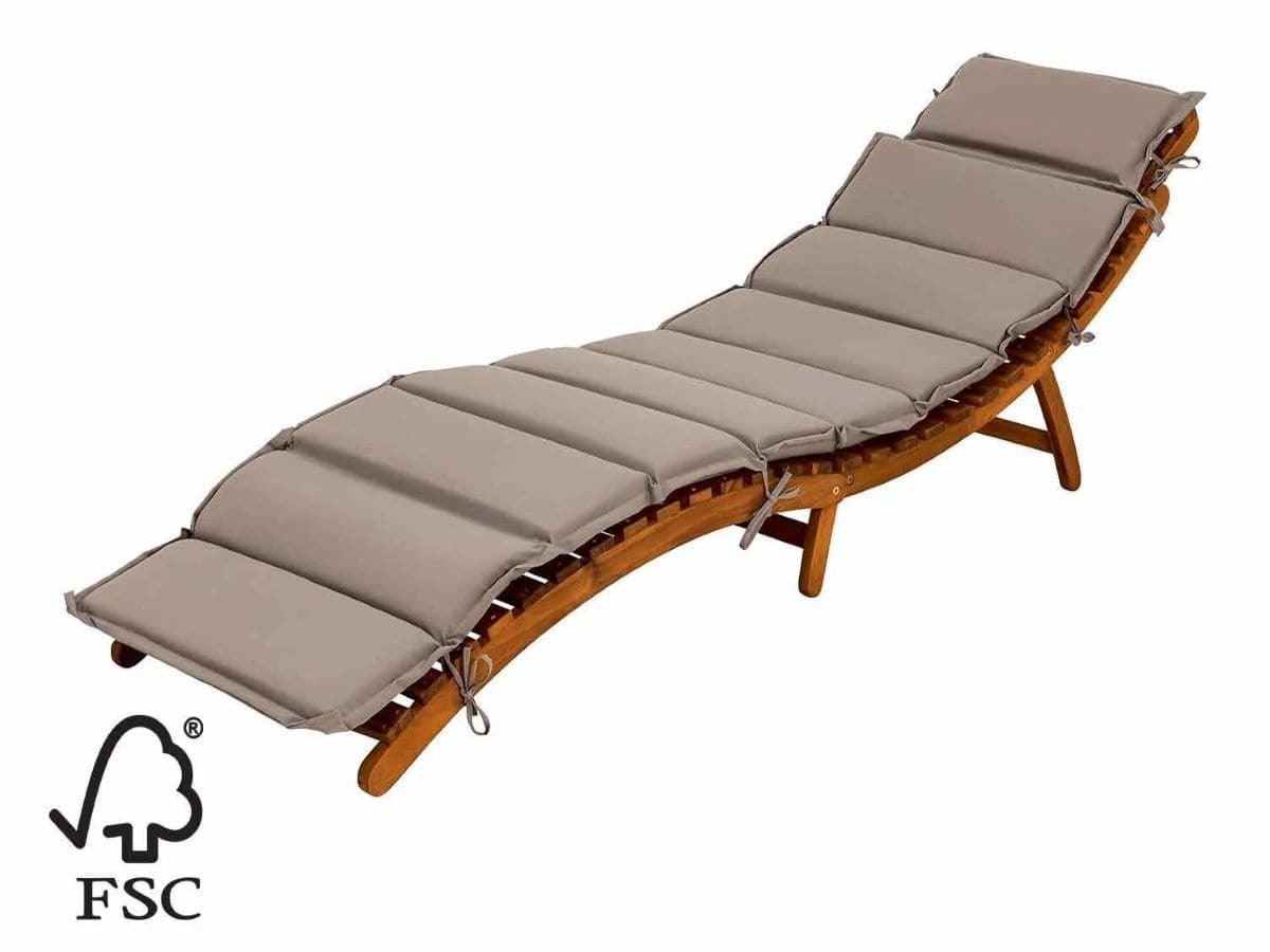 Tumbona plegable de madera Sevilla