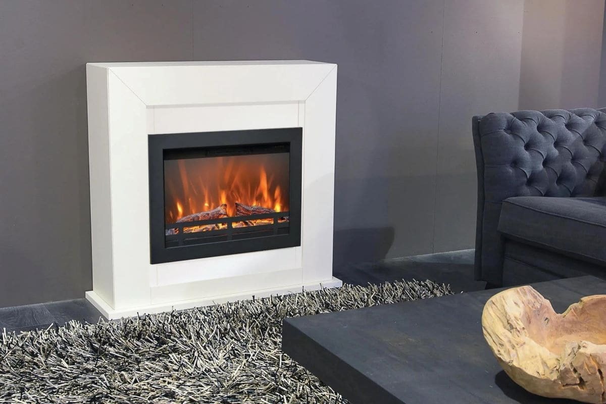 Chimenea eléctrica insertable Xaralyn Flandria