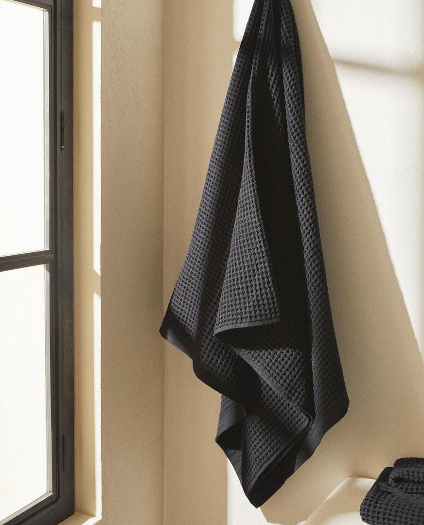 Toalla de algodón Waffle
