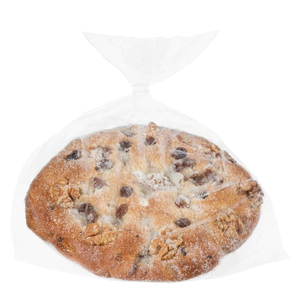 Torta de pasas y nueces