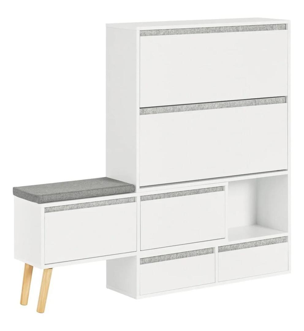 Banco zapatero FSR134-W SoBuy ES