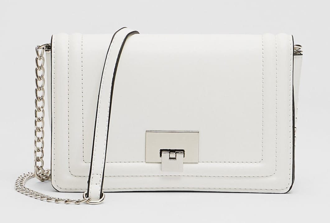 Bandolera con cierre de broche