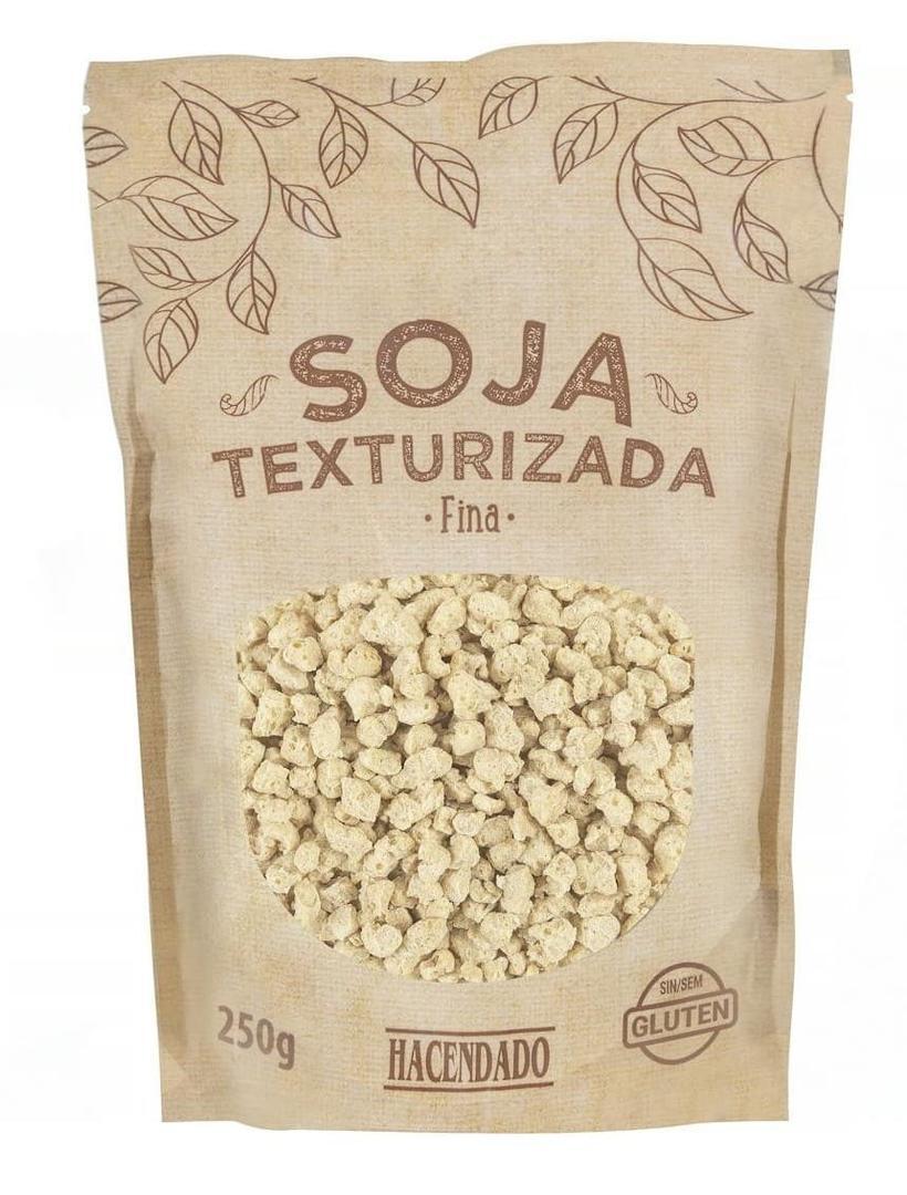 Soja texturizada grano fino Hacendado