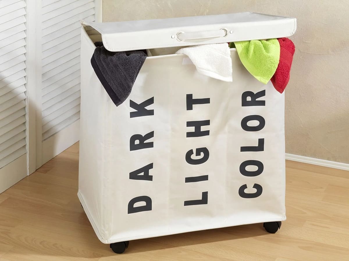 Cesto para la colada de material textil