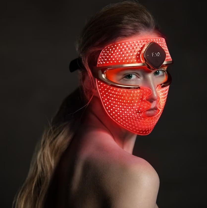 Máscara facial LED de silicona FAQ 202