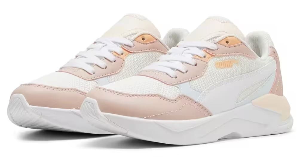 Las zapatillas para caminar Puma Xray Lite Speed de mujer color pastel en Decathlon
