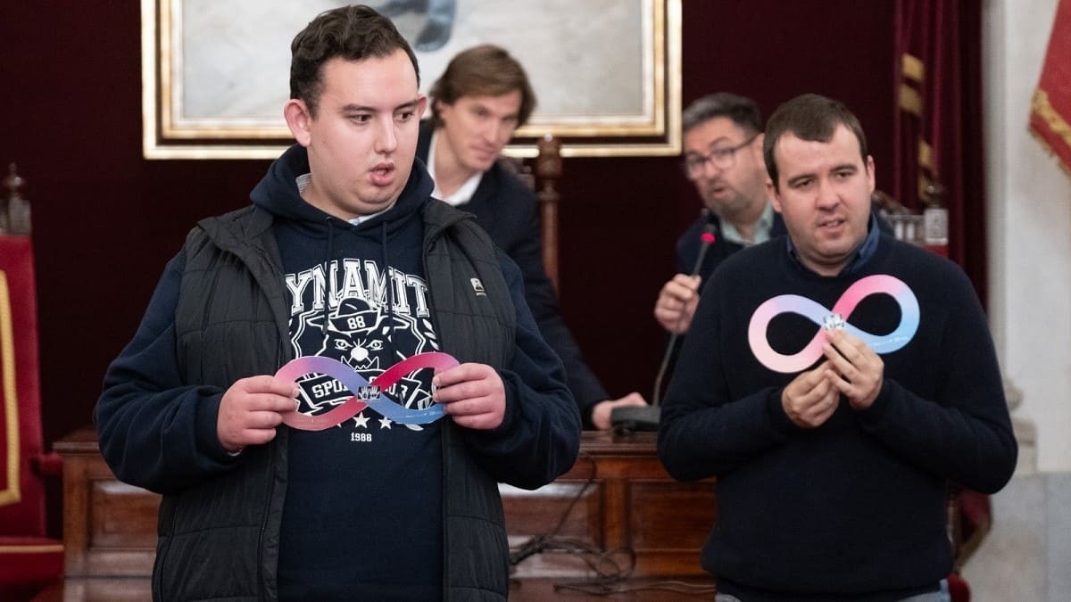 El Salón de Plenos ha sido testigo de escenas entrañables