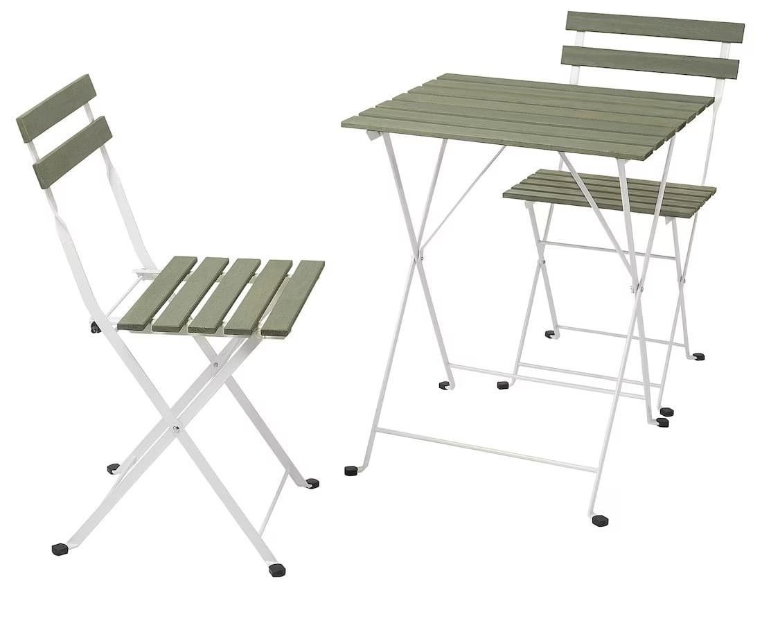 Mesa con 2 sillas de exterior de la serie TÄRNÖ
