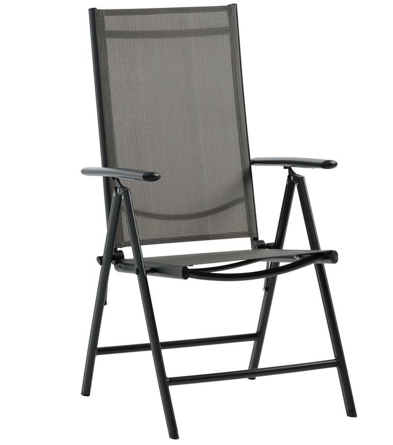 Silla reclinable MELLBY negro de JYSK