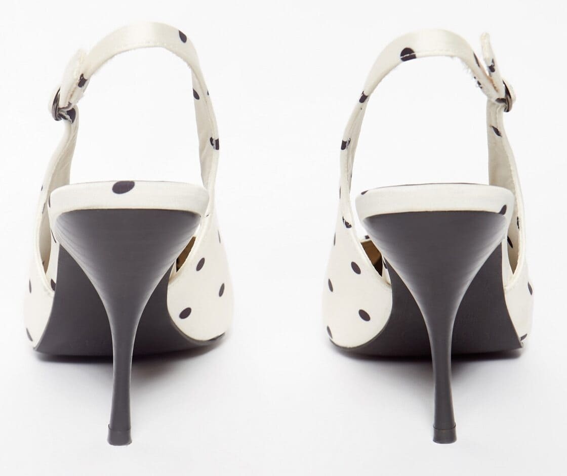 Los zapatos de tacón Stiletto Imagen Lunares de Sfera