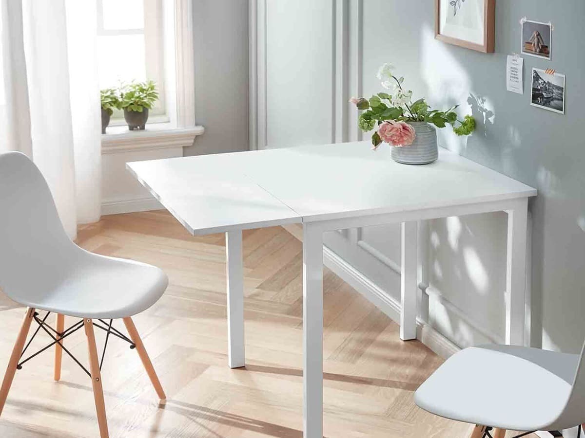 La mesa plegable de estilo escandinavo de Lidl