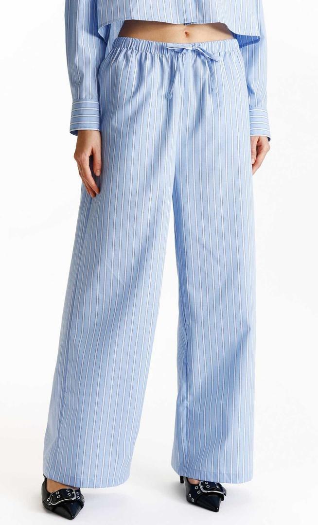 Pantalón popelín rayas de Lefties