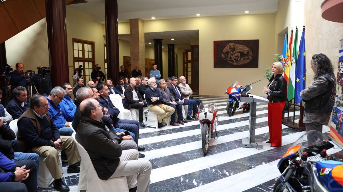 García-Pelayo presenta actividades del Gran Premio de MotoGP | Cristo García