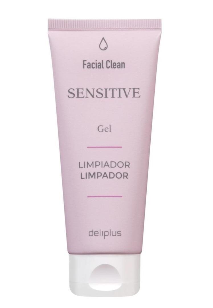 Gel facial limpiador Sensitive Deliplus