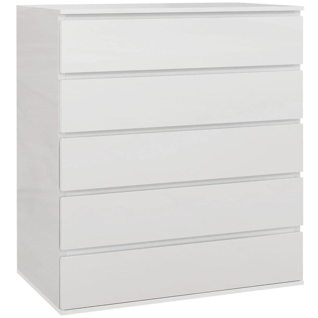 Cómoda con 5 cajones HOMCOM