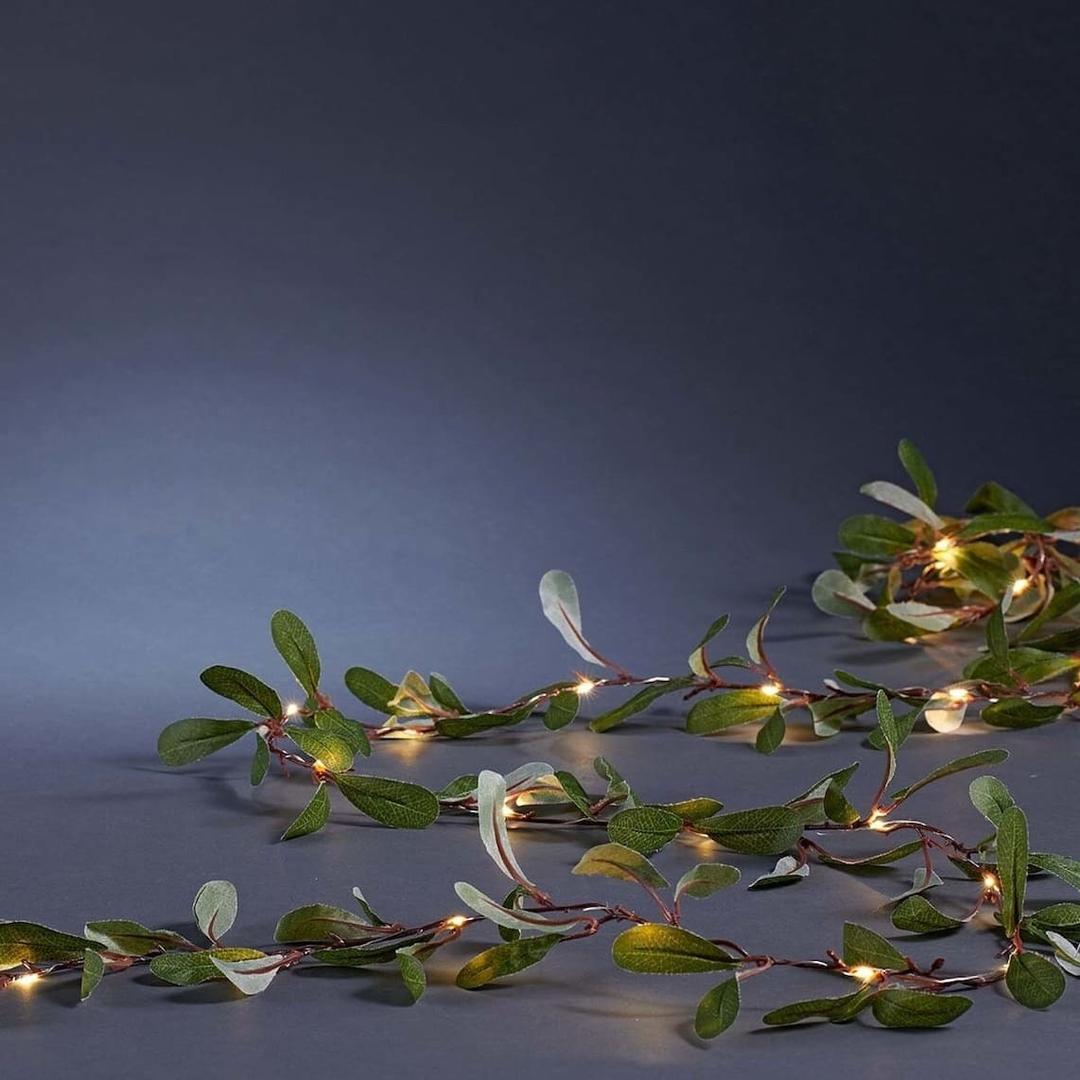 Guirnalda de 25 luces con hojas Roche