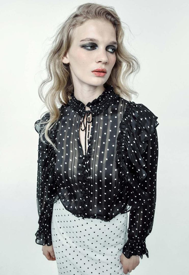 Sfera Camisa lunares de El Corte Inglés