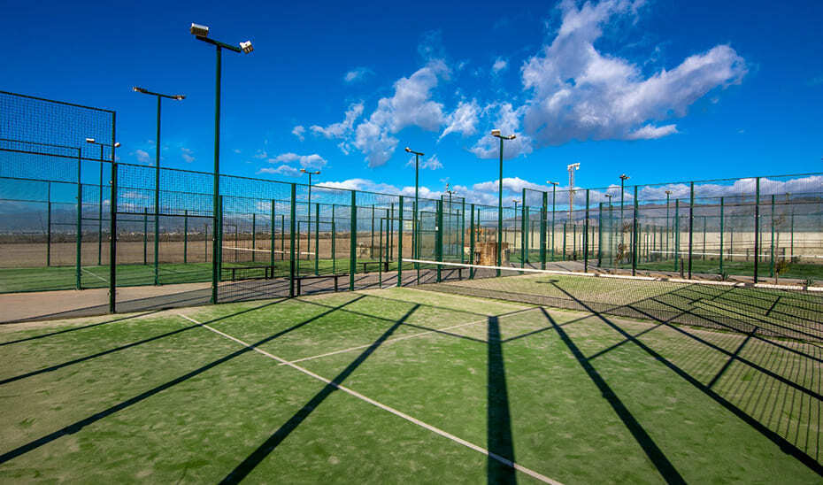 Pista de padel en Andalucía