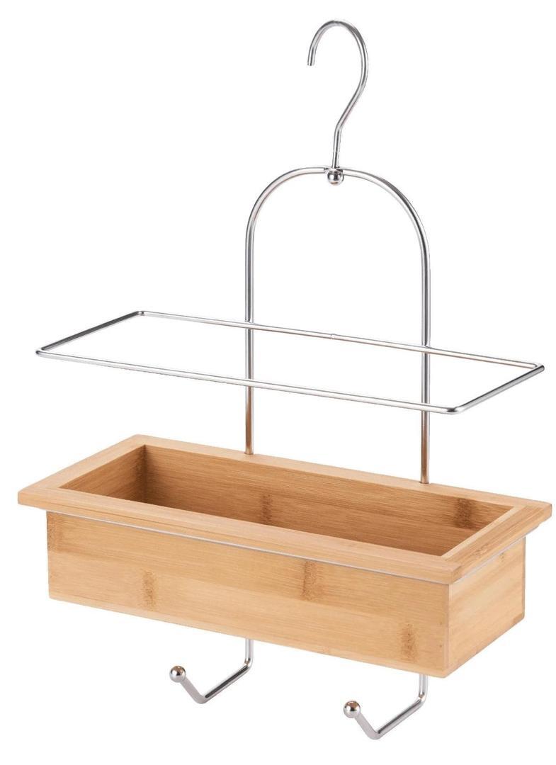 Cesto para la ducha de bambú, SENSEA