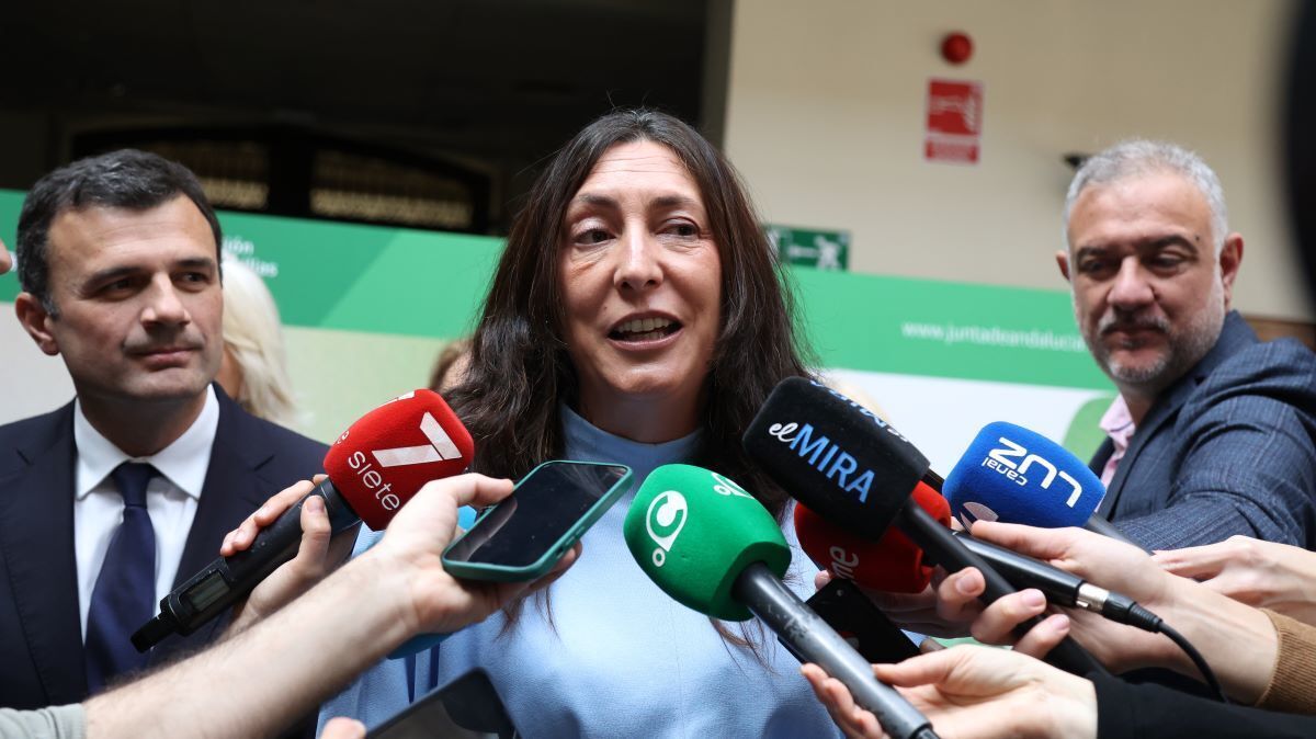 Loles López en la entrega de los Premios Andalucía-Social 2023' | Cristo García