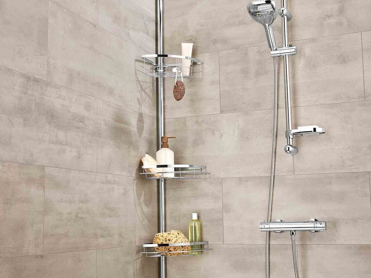 La estantería de baño telescópica de Lidl