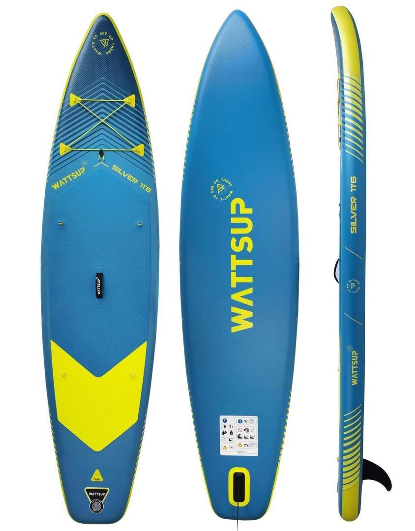 Pack Stand Up Paddle Hinchable + Asiento Kayak Wattsup Silver de Decathlon