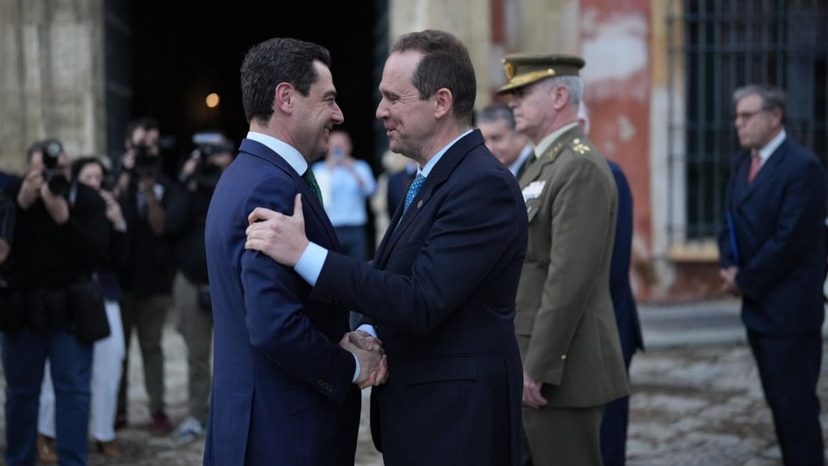 Moreno, en el aniversario de la Universidad Internacional de Andalucía
