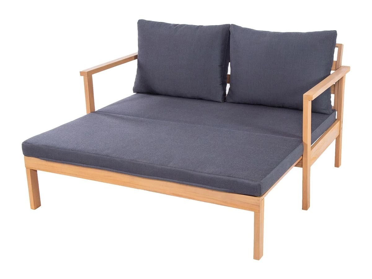 El sofá cama de madera exterior Sol Garden de Lidl