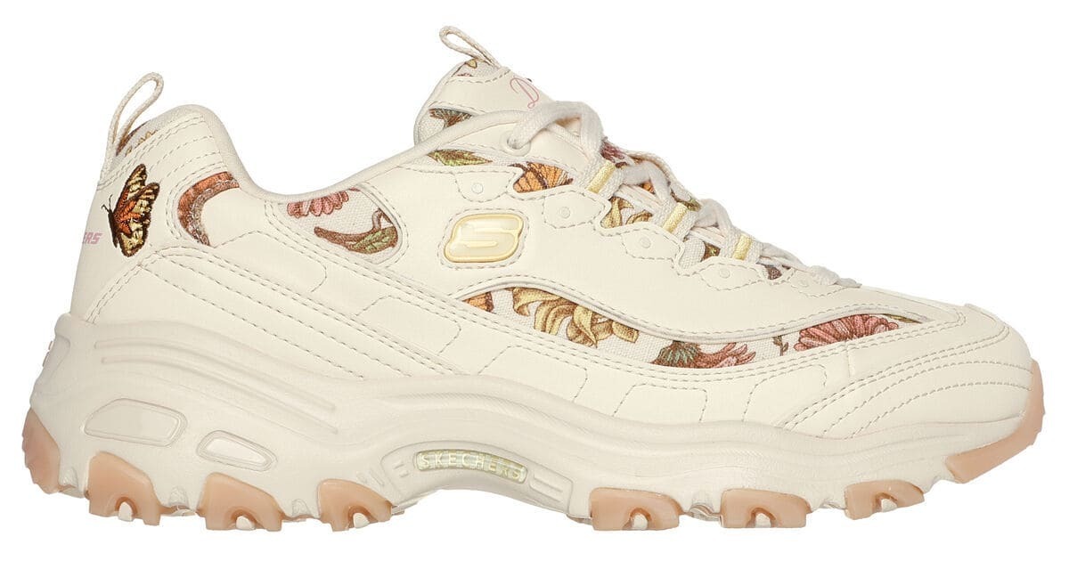 Las nuevas zapatillas con plataforma D'Lites - Fly Forward de Skechers