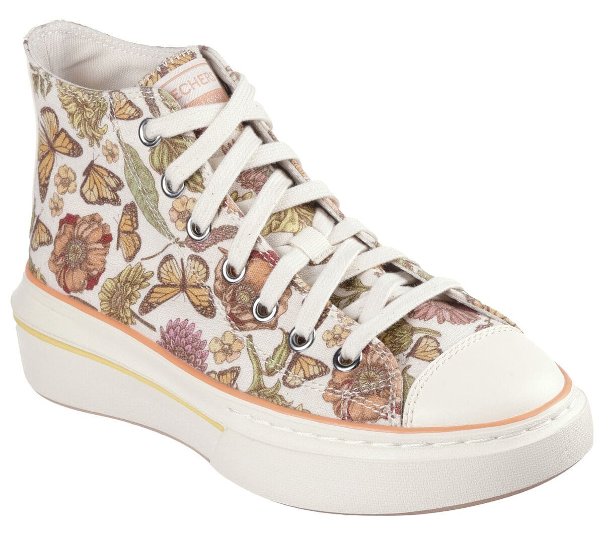 Las nuevas zapatillas tipo bota con plataforma Cordova Classic - Lively Garden de Skechers